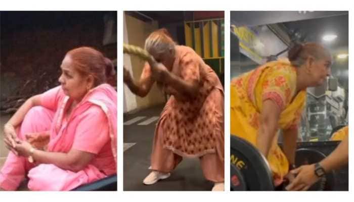 'Yeh Umar Me Kaun Gym Jata Hai?': 70 Years Old Woman Does 120 Kg Leg Press And Lift Weights In Gym, After Back Injury; Watch