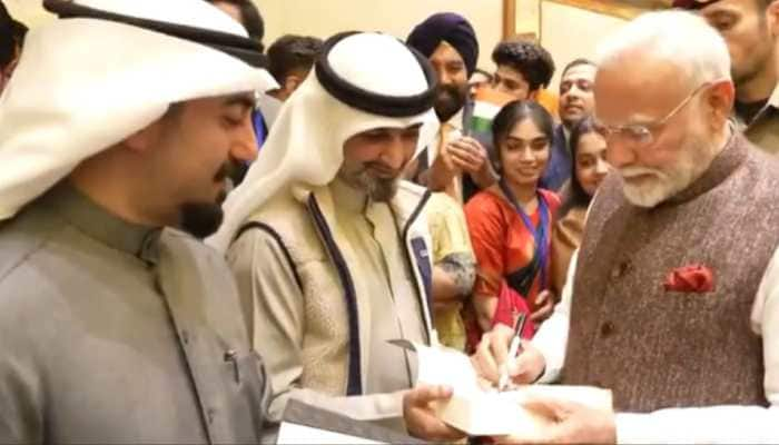 PM Kuwait Visit LIVE: Modi Meets Abdullateef Alnesef, Who Published Ramayana And Mahabharata In Arabic