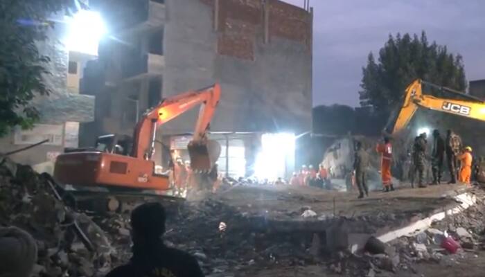Mohali Building Collapse: Rescue Efforts Ongoing, Building Owners Booked As 1 Dead 