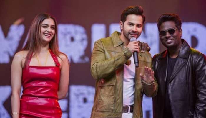 Baby John: Varun Dhawan, Keerthy Suresh, And Atlee Set Global Village Dubai On Fire - WATCH Baby John: Varun Dhawan, Keerthy Suresh, And Atlee Set Global Village Dubai On Fire - WATCH