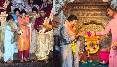 Ramayan Actress Sai Pallavi Visits Kashi Vishwanath Temple, Seeks Blessings