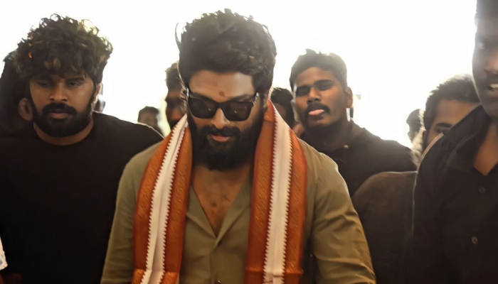 Allu Arjun Reaches His Home After Appearing Before Hyderabad Police Allu Arjun Reaches His Home After Appearing Before Hyderabad Police