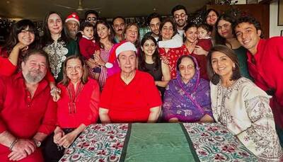 Agastya Nanda, Navya Nanda Spotted At Kapoor Family’s Christmas Lunch