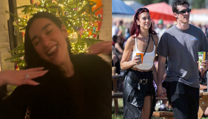 Dua Lipa Flaunts Huge Diamond Ring; Sparks Engagement Rumours With Beau Callum Turner Dua Lipa Flaunts Huge Diamond Ring; Sparks Engagement Rumours With Beau Callum Turner