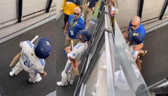 Virat Kohli Loses Cool, Confronts Australian Fans At MCG After Dismissal; Officials Intervene - Watch Video Virat Kohli Loses Cool, Confronts Australian Fans At MCG After Dismissal; Officials Intervene - Watch Video