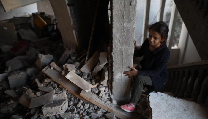Israeli Airstrike Targets Maghazi Refugee Camp, Killing Nine Palestinians In Gaza Israeli Airstrike Targets Maghazi Refugee Camp, Killing Nine Palestinians In Gaza