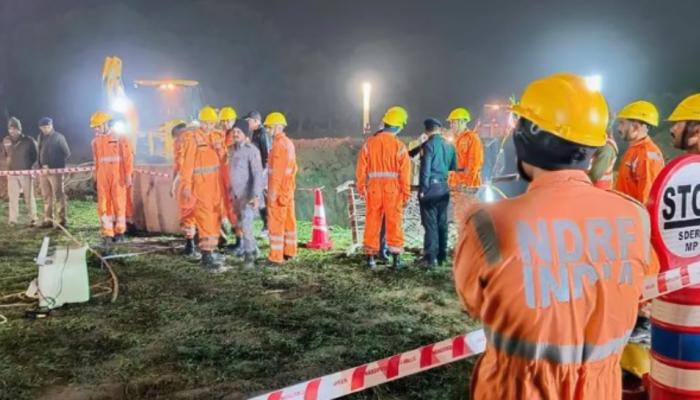 Boy Brought Out Of Borewell In MP's Guna After 16-Hour Rescue Ops, Rushed To Hospital Boy Brought Out Of Borewell In MP's Guna After 16-Hour Rescue Ops, Rushed To Hospital