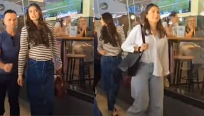 Mommy-To-Be Athiya Shetty Debuts Her Baby Bump While Leaving Melbourne Stadium With Anushka Sharma, Watch Video