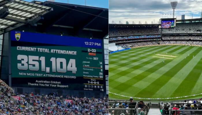 MCG Breaks 87-Year-Old Attendance Record During India-Australia Boxing Day Test