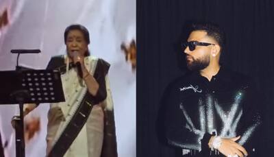 Asha Bhosle Performs Hook Step For 'Tauba Tauba'; Karan Aujla Calls It An 'Iconic Moment'