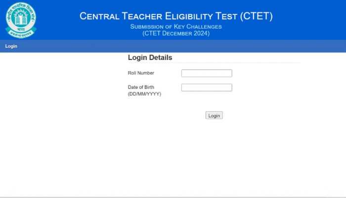 CBSE CTET Answer Key 2024 Released At ctet.nic.in- Check Direct Link, Steps To Download Here