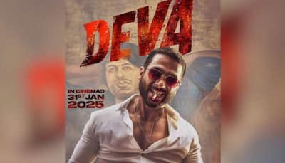 Deva POSTER: Shahid Kapoor's Striking Look Meets Bachchan's Powerful Aura - WATCH 