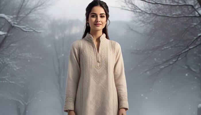 Winter Essentials: Trendy Woolen Kurta