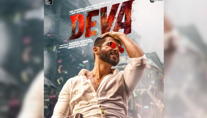 Deva New Poster: Shahid Kapoor's Brings The Heat With His Raw Swag Deva New Poster: Shahid Kapoor's Brings The Heat With His Raw Swag