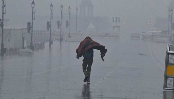 Weather Update: Delhi Faces Cold Wave, Rainfall; Air Quality Remains In ‘Very Poor’ Category With 316 AQI 