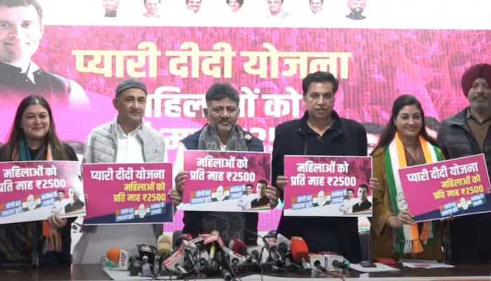 Congress Launches Pyari Didi Yojana, Promises Rs 2,500 Monthly Aid For Women In Delhi