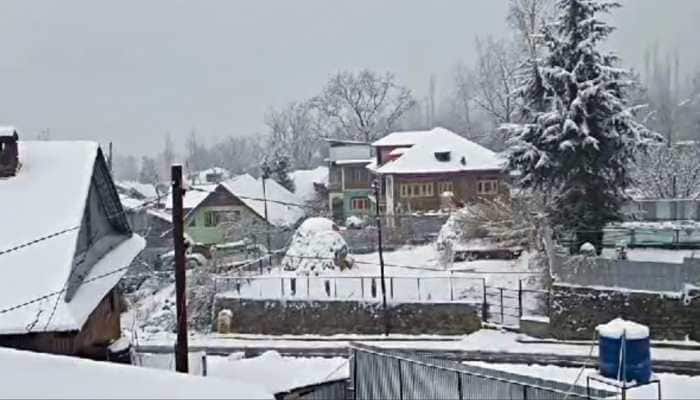 J&K: Snowfall Blankets Kashmir; Flights Affected, Highways Closed Due To Fog