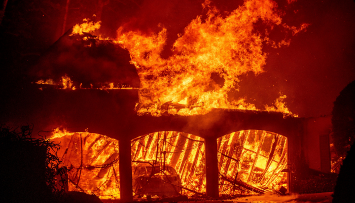 Thousands Flee As Wildfires Burn Out Of Control In, Around Los Angeles Thousands Flee As Wildfires Burn Out Of Control In, Around Los Angeles