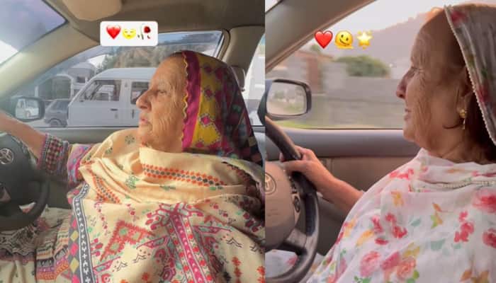 Pakistani Man Shares Video Of His Mother Driving Through Busy Traffic 