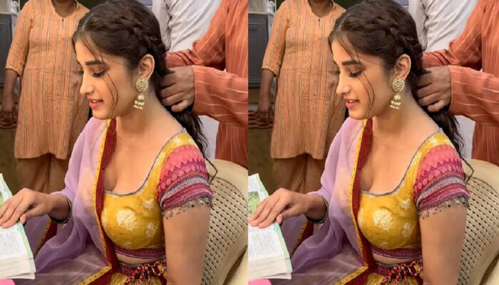 Rasha Thadani Studies For Her Board Exam As She Preps For Her Debut Film, Video Goes Viral; Netizens Take Dig At Her &amp; Call It Child Labour 