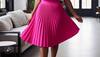 Pleated Midi Skirt: Classic Style & Contemporary Fit