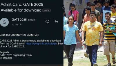 'Dear Idli Chutney, No Sambhar': Email To GATE Aspirants From IIT Roorkee Goes Viral, Sparks Security Concerns