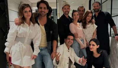 Hrithik Roshan Celebrates His 51st Birthday With Ex-Wife Sussanne Khan, Ladylove Saba Azad