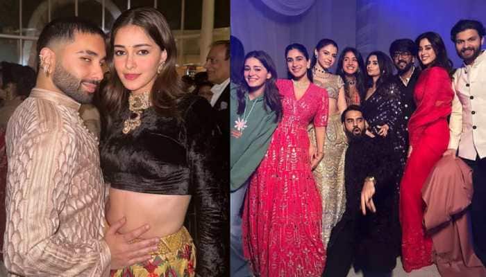 Inside Ananya Panday's Friend's Wedding; Spot Janhvi Kapoor & Shikhar Pahariya