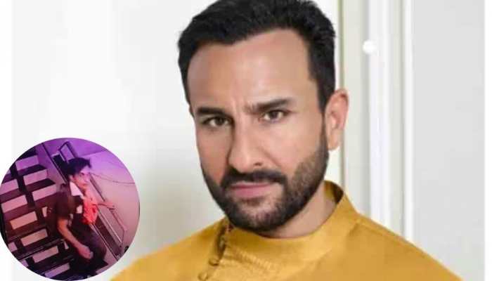 Saif Ali Khan's Attacker Spotted In CCTV - First Pic Out, Check
