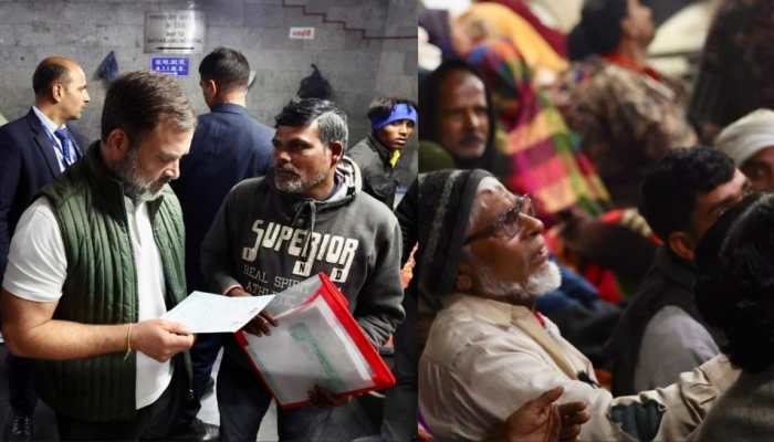 Rahul Gandhi Visits Delhi AIIMS, Slams Centre, Delhi Govt For 'Insensitivity': Patients Forced To Sleep On Roads, Footpaths