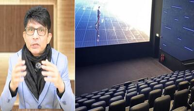 Azaad: KRK Takes A Dig At Ajay Devgn's Stardom; Shows Empty Theatre While Watching The Film