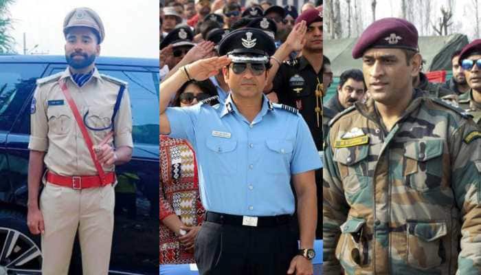 MS Dhoni As Lieutenant Colonel To Mohammed Siraj As DSP: 8 Indian Cricketers With Side Careers