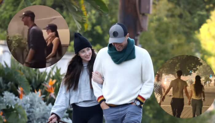Chris And Dakota Johnson Shut Down Split Rumors, Walk Hand-In-Hand, Pics Viral