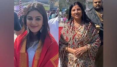 South Actress Samyuktha Menon And Singer Mangli Visit Tirupati Temple, Seek Blessings From Lord Venkateswara At Tirumala