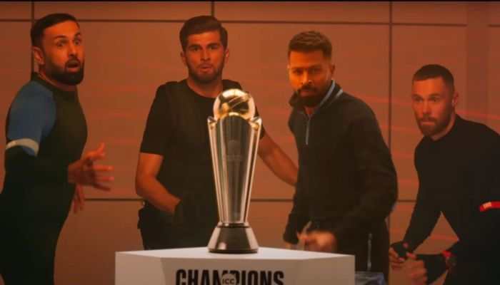 Hardik Pandya &amp; Shaheen Afridi Bringing More Drama Than Your Favorite Soap Opera In Champions Trophy 2025's Promo - Watch