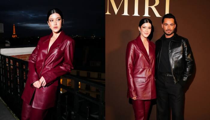 Shanaya Kapoor Represents India At AMIRI Fashion Week In Paris, Meets Designer Mike Amiri