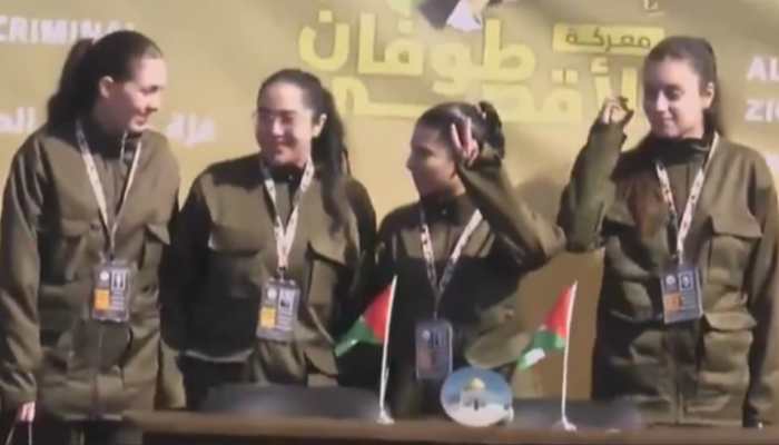 Gaza Ceasefire Deal: 4 Israeli Female Soldiers Return Home In 2nd Swap With Hamas