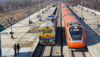 Dream Come True For J&K: First Vande Bharat Train Completes Trial Run From Katra To Srinagar — WATCH