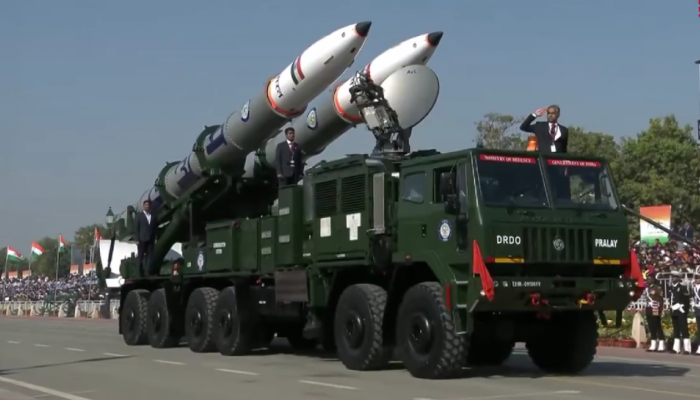 Republic Day 2025 Parade: DRDO's 'Pralay' Missile And 'Raksha Kavach' Tableau Steal The Show Republic Day 2025 Parade: DRDO's 'Pralay' Missile And 'Raksha Kavach' Tableau Steal The Show
