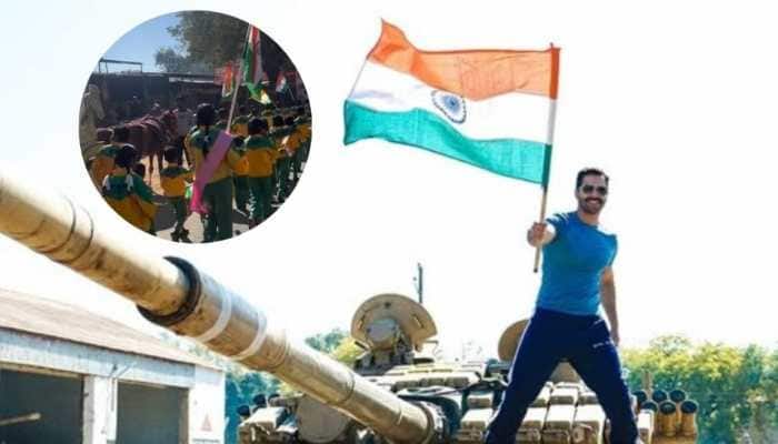 Republic Day 2025: Varun Dhawan Watches School Kids March, Teases 'Border 2'