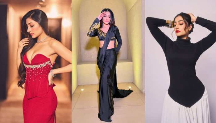 Dhanashree Verma Sets Internet Ablaze With Her Bold And Elegant Monochrome Look Amid Divorce Rumors With Yuzvendra Chahal - In Pics