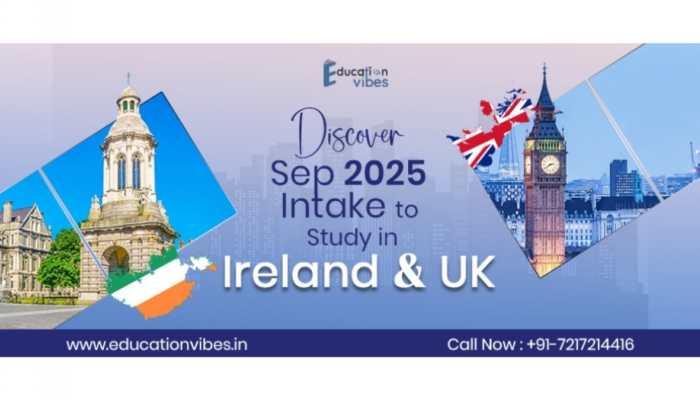 Sep 2025: Intake Countdown! Study in Ireland & UK with Education Vibes for a Bright Future! Sep 2025: Intake Countdown! Study in Ireland & UK with Education Vibes for a Bright Future!