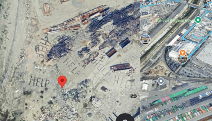 Mysterious 'Help' Message Spotted On Google Maps Amid Los Angeles Wildfire Debris Mysterious 'Help' Message Spotted On Google Maps Amid Los Angeles Wildfire Debris