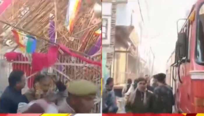 Baghpat: 7 Dead, Dozens Injured After Stage Collapses During Jain Nirvana Laddoo Parv In UP