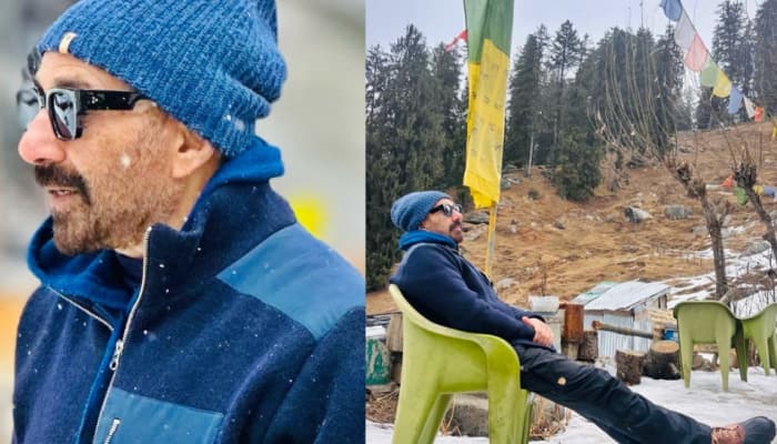 Sunny Deol Enjoys A Snowy Getaway In Manali Amid Busy Schedule – Shares Stunning Pics