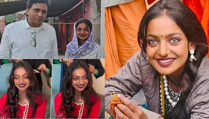 Trending: Mahakumbh 2025's Monalisa Bhosle To Star In A Hindi Film, Director Visits Her Home - VIDEO