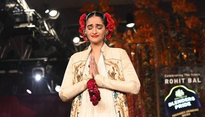 Sonam Kapoor Breaks Down In Tears During Ramp Walk Remembering Late Designer Rohit Bal - WATCH