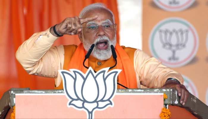 'Jhaadu Ke Tinke Bikhar Rahe Hai': PM Modi Goes All Out Against AAP As Delhi Poll Campaign Enters Final Stage