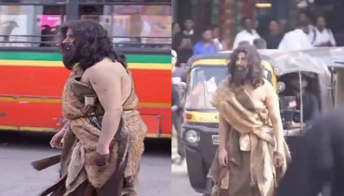 Fact Check: Viral Caveman Roaming On Mumbai Roads Is Aamir Khan? 