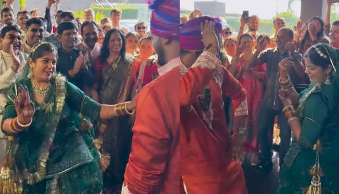 Bride’s Enchanting Dance To 'Chaudhary' Song And Her Adorable Chemistry With Groom Wins Hearts, Watch Viral Video